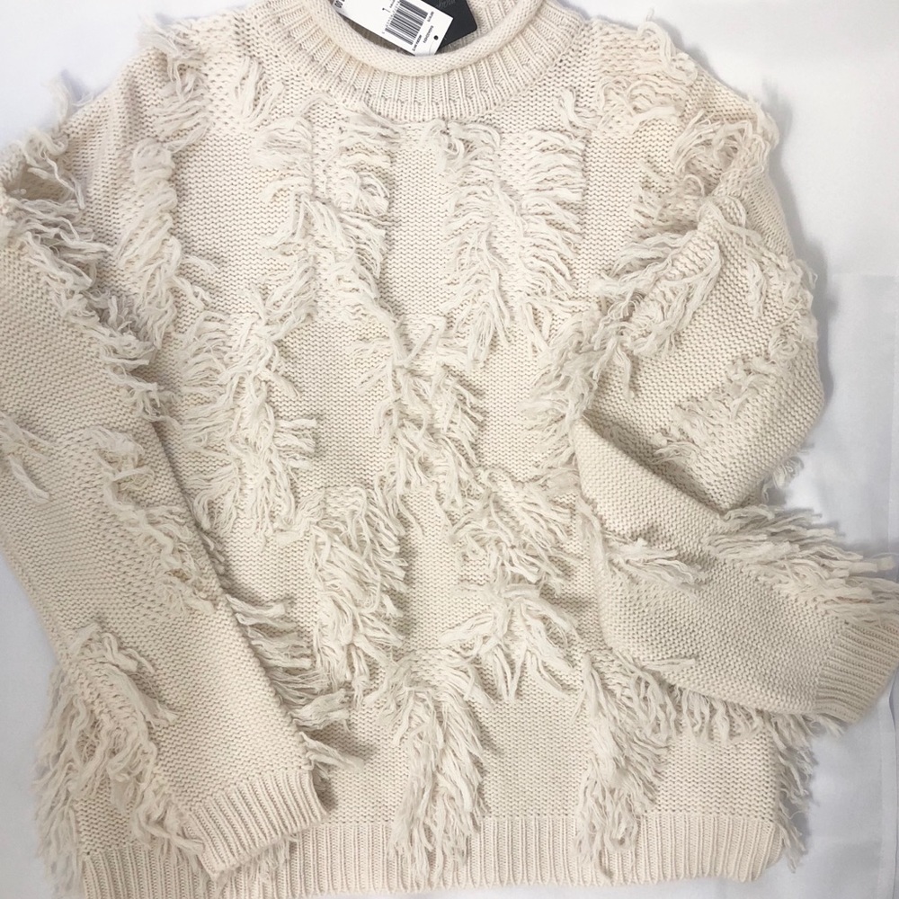 Magashoni Cashmere/Wool Oversized Sweater sz L NWT - Picture 6 of 8